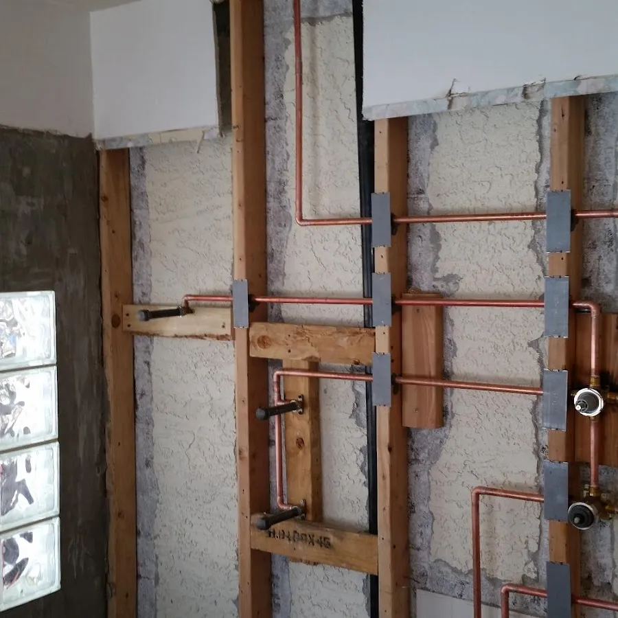 Copper pipe installation for Burst Pipe Repair in Garden City